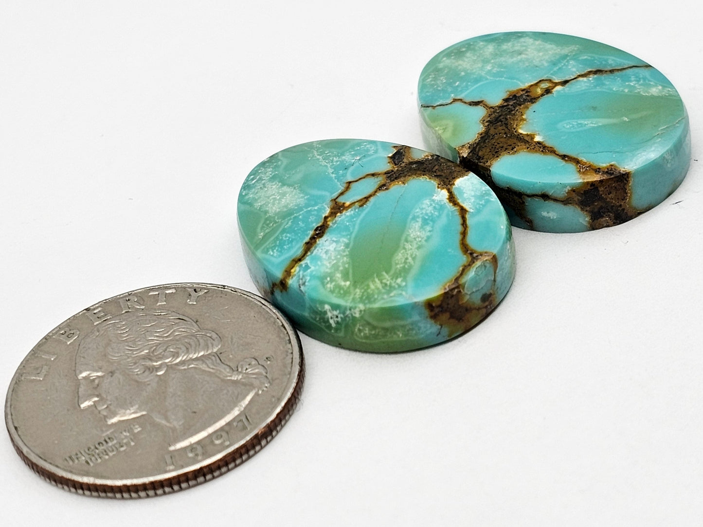 Cloud mountain Turquoise pair