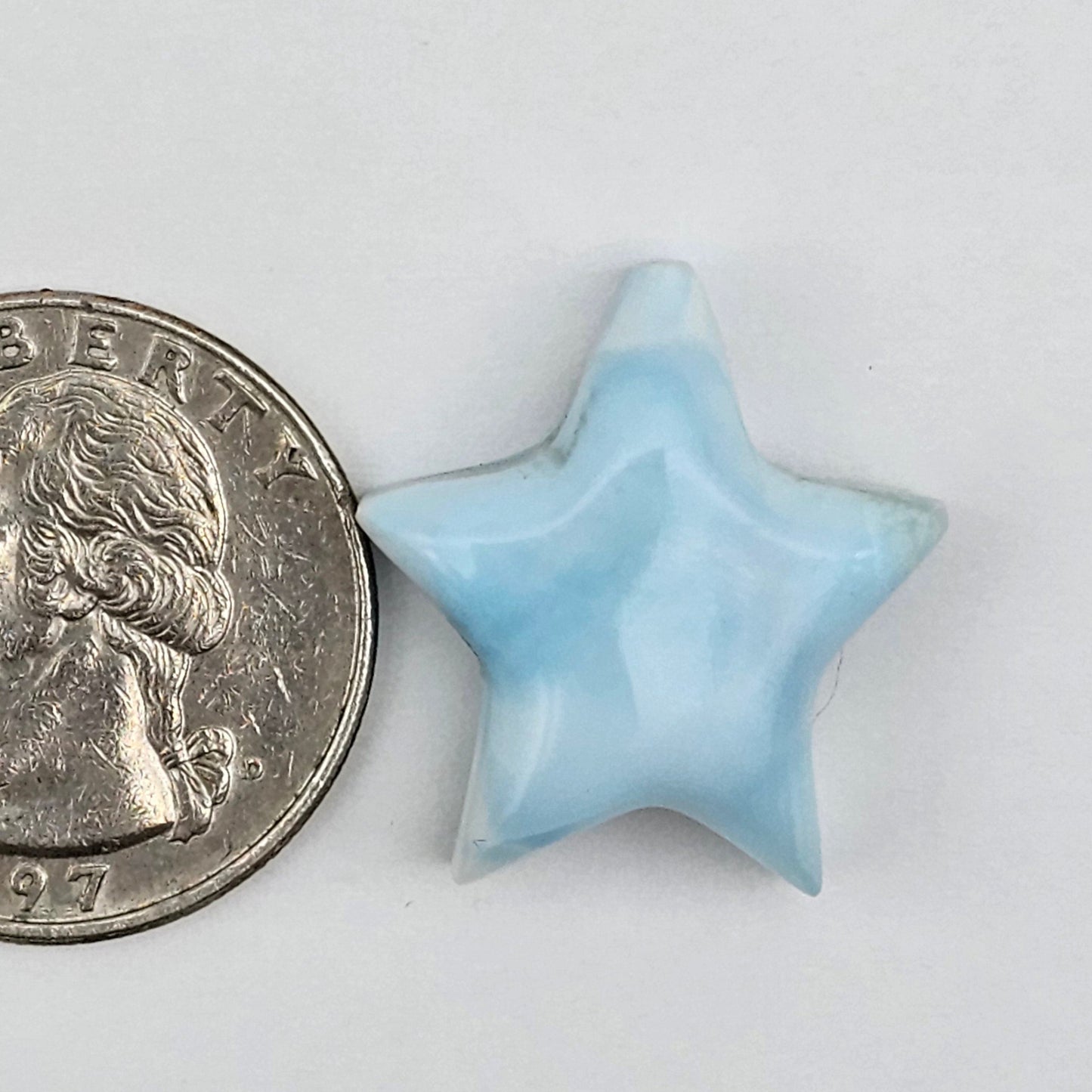 Larimar Star Cabochon