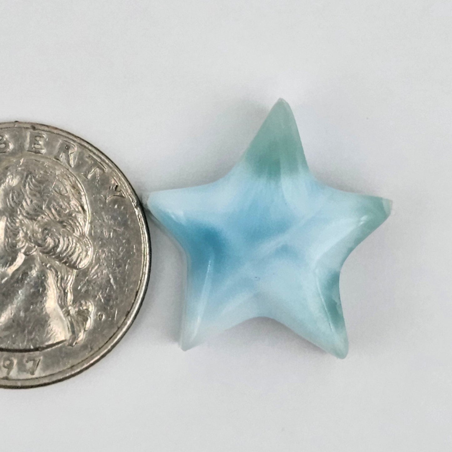 Larimar Star Cabochon