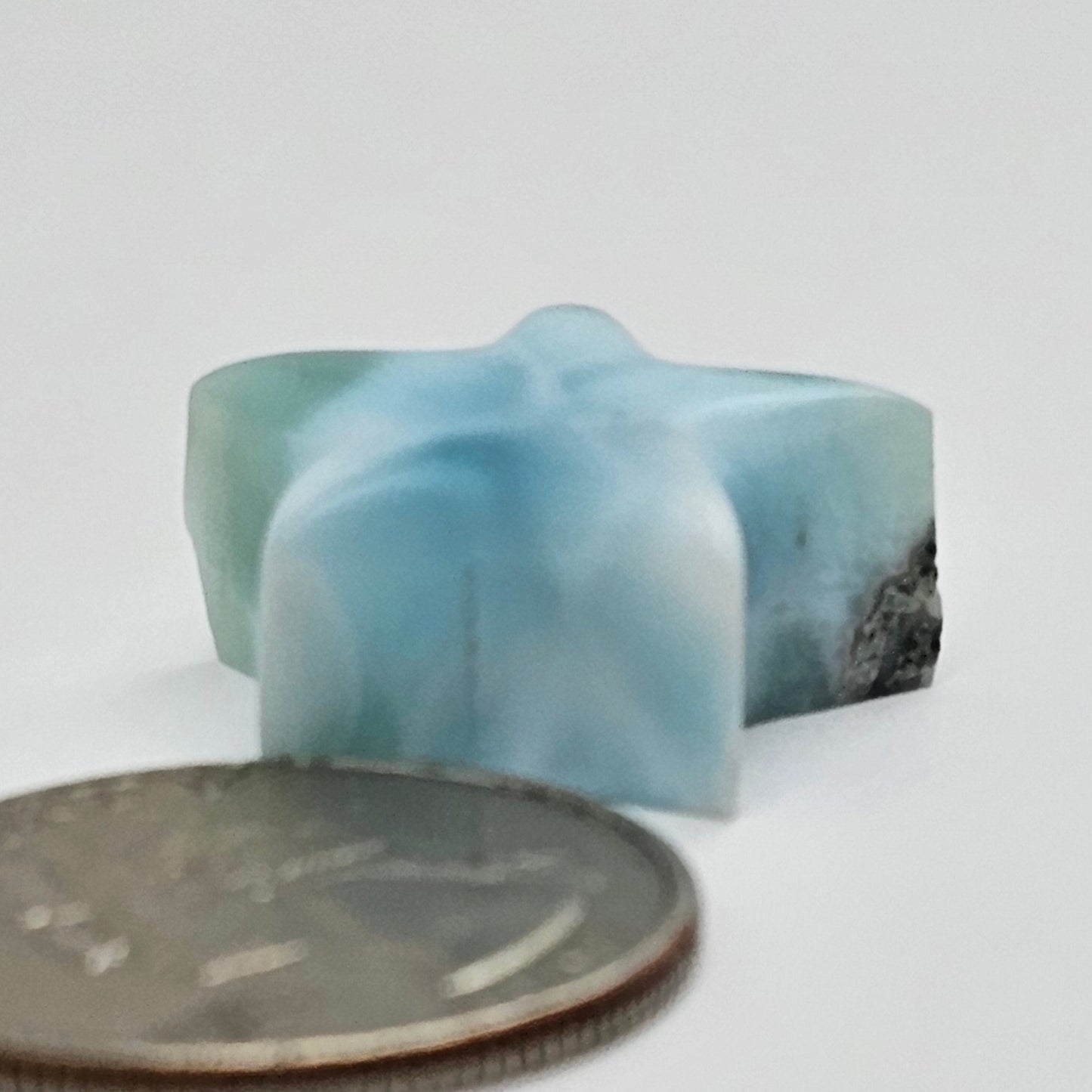 Larimar Star Cabochon