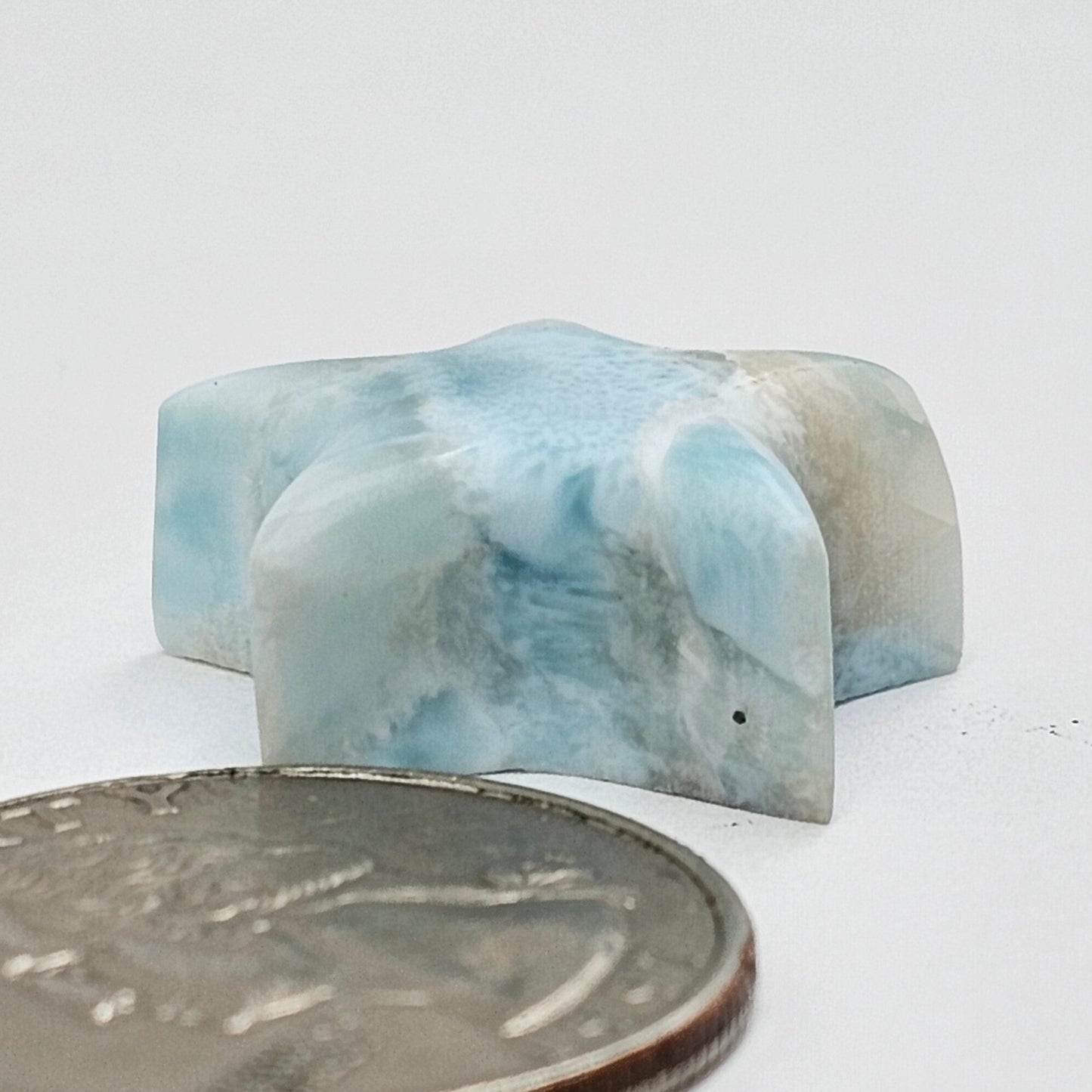 Larimar Star Cabochon