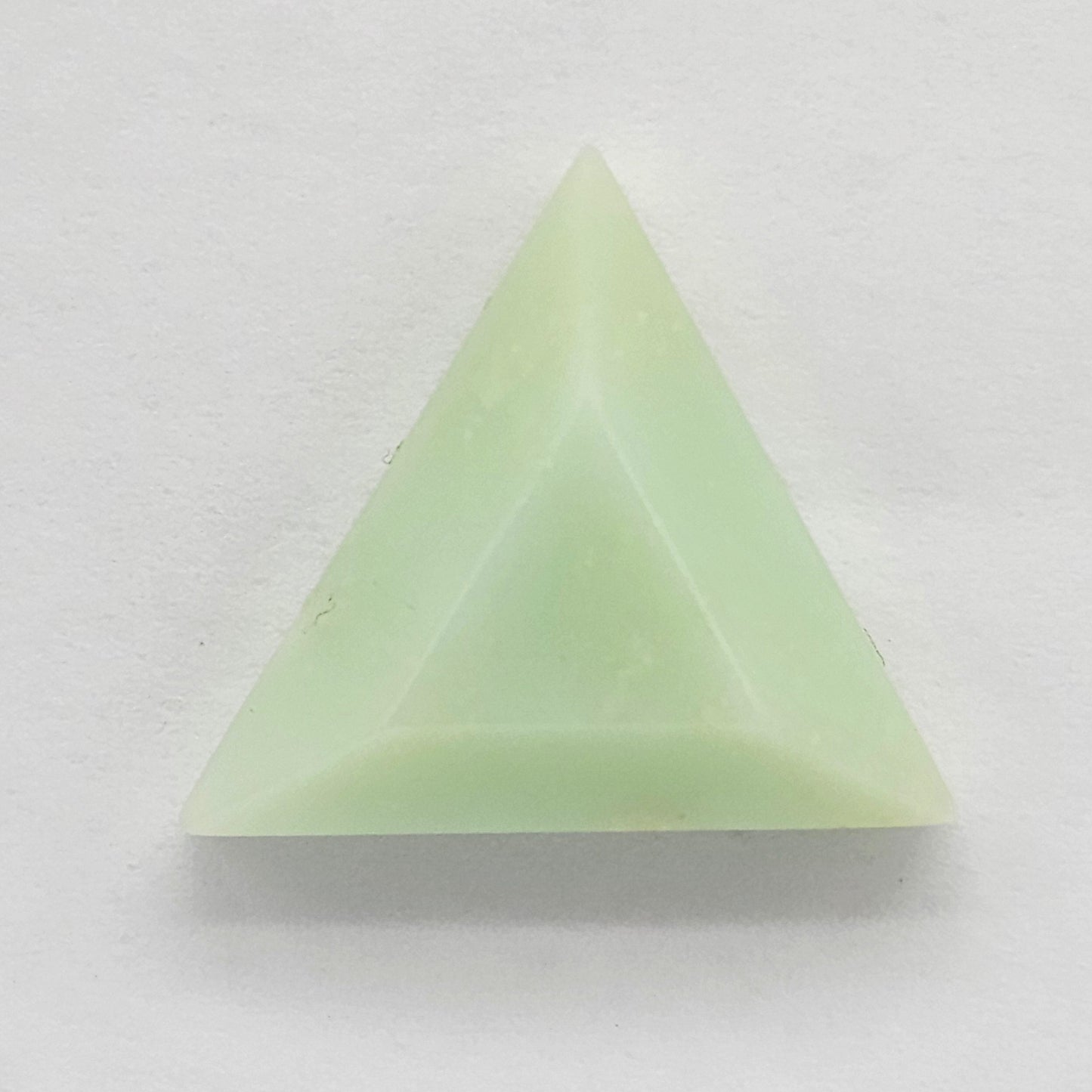 Chrysoprase Short Triangle Cabochon