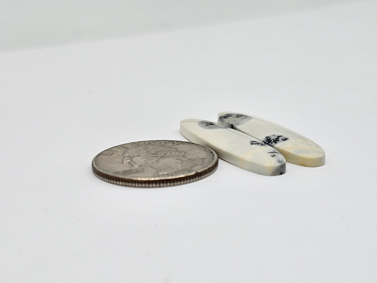 Maligano Jasper Cabochon Pair