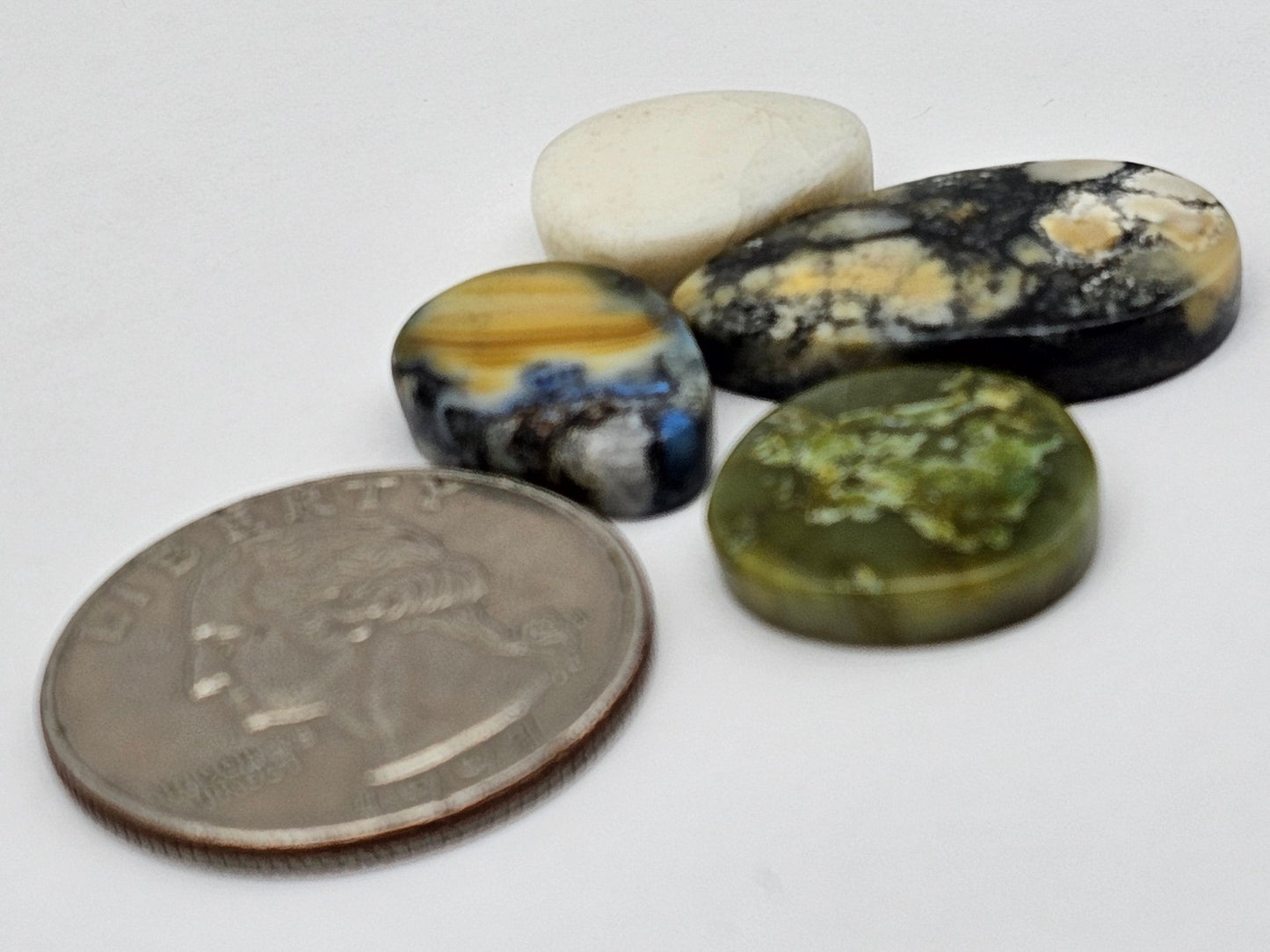 Dark moon variscite lot