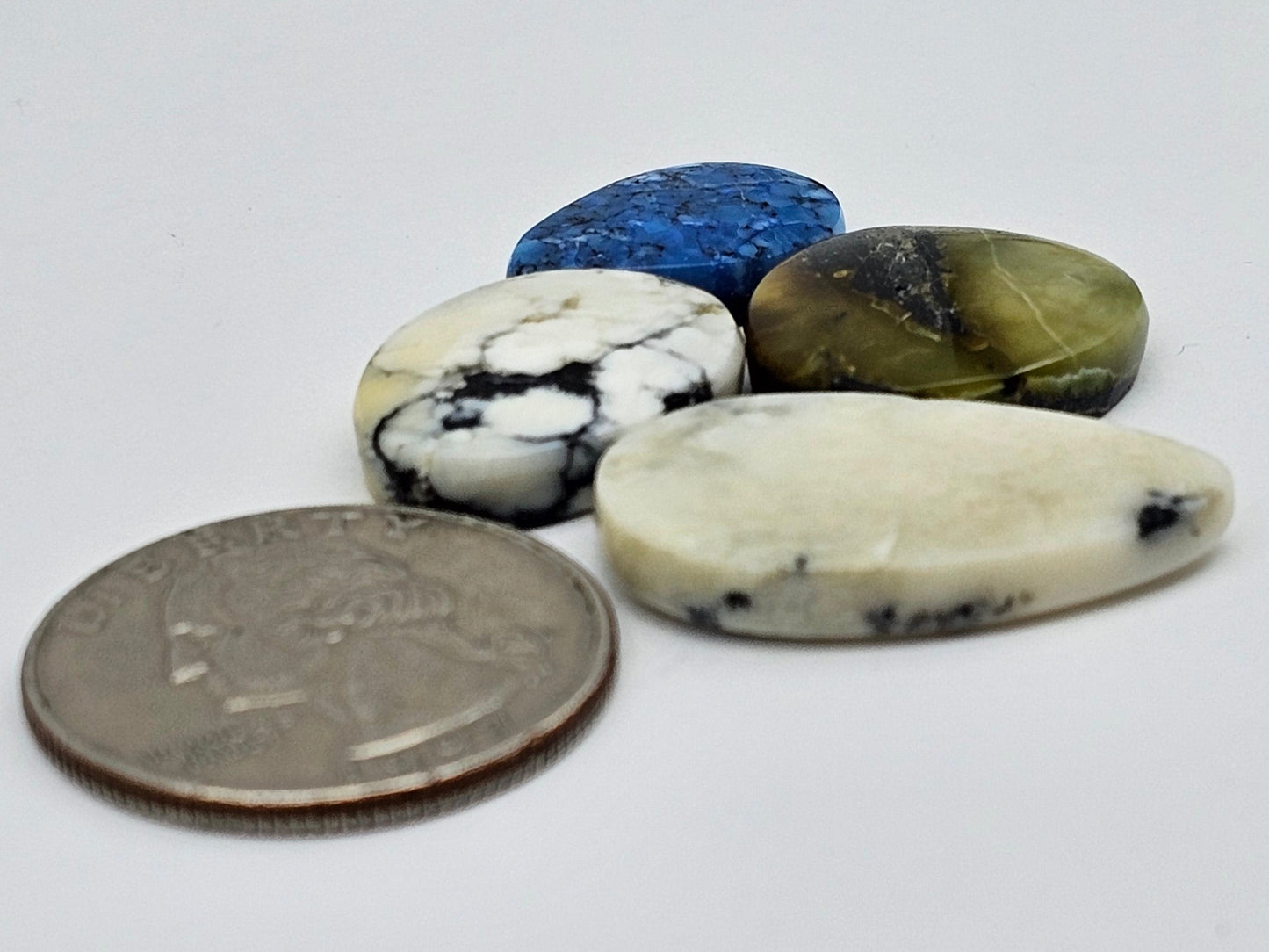 Dark moon variscite lot