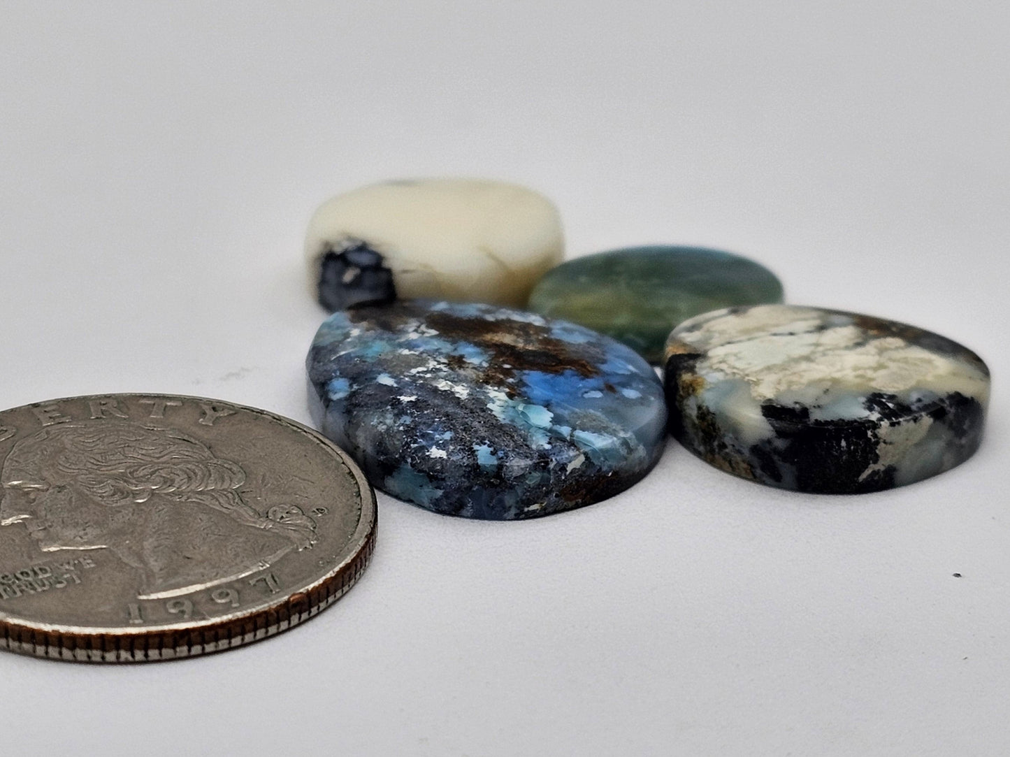 Dark moon variscite lot