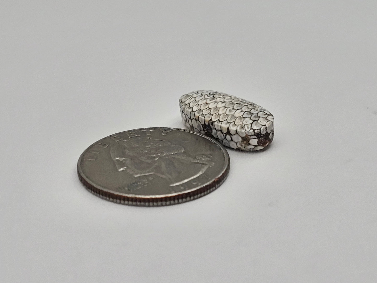 Snake skin agate cabochon