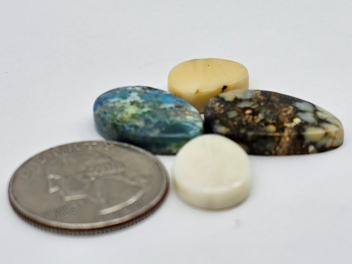 Dark moon variscite lot