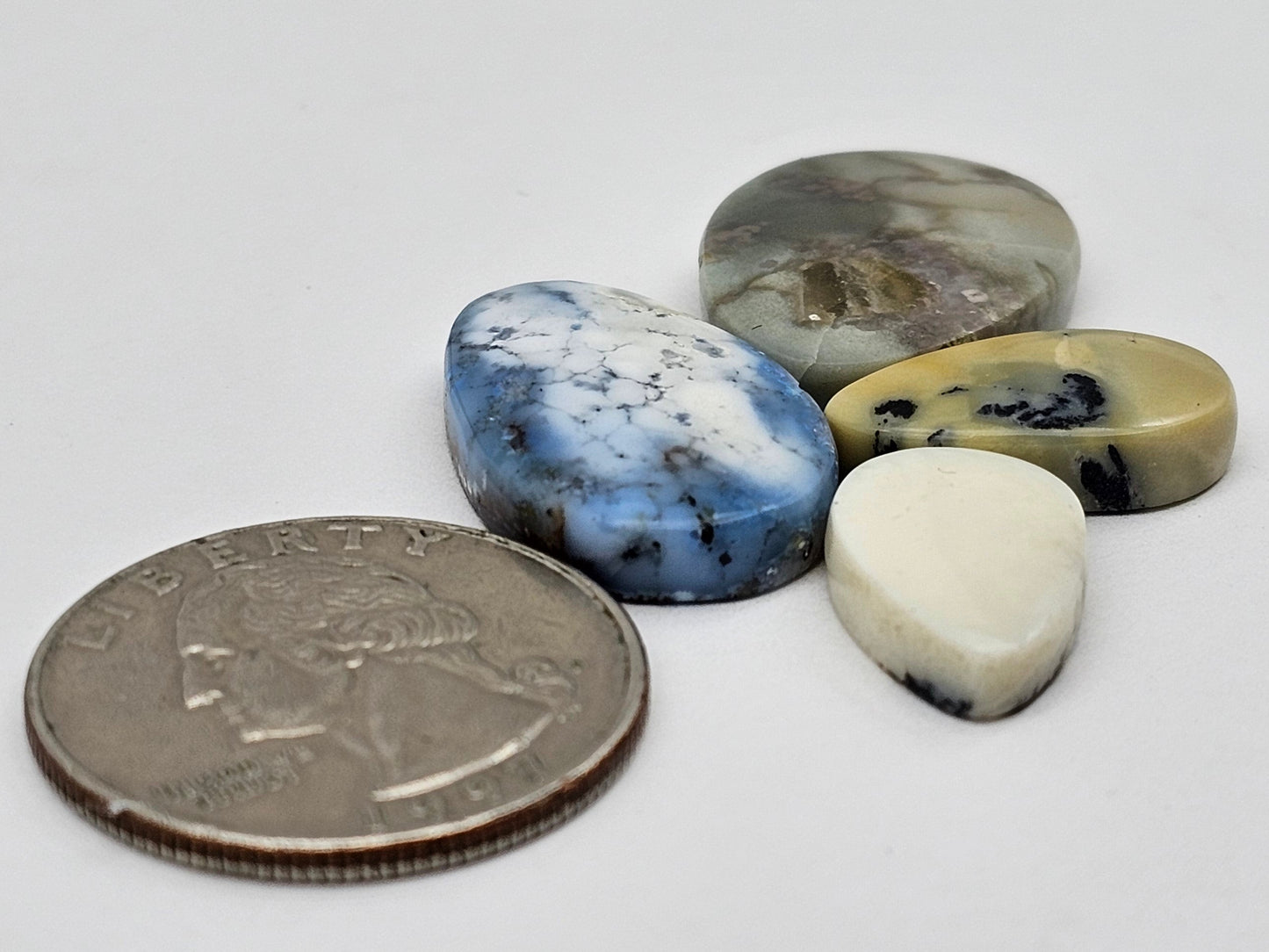 Dark moon variscite lot