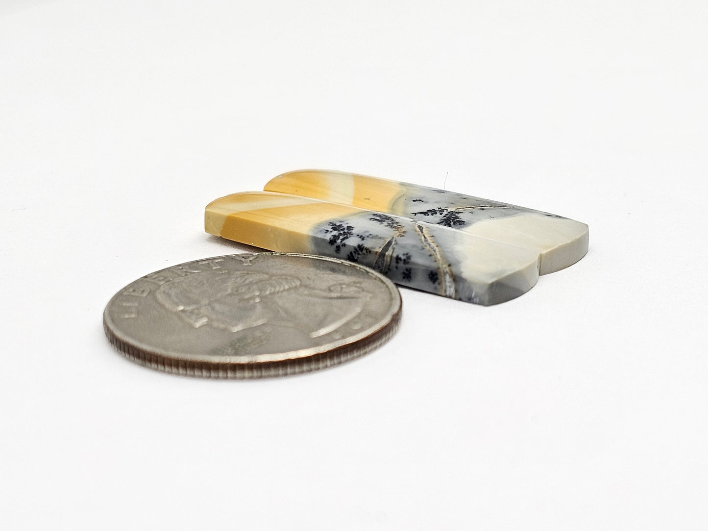 Maligano Jasper Cabochon Pair