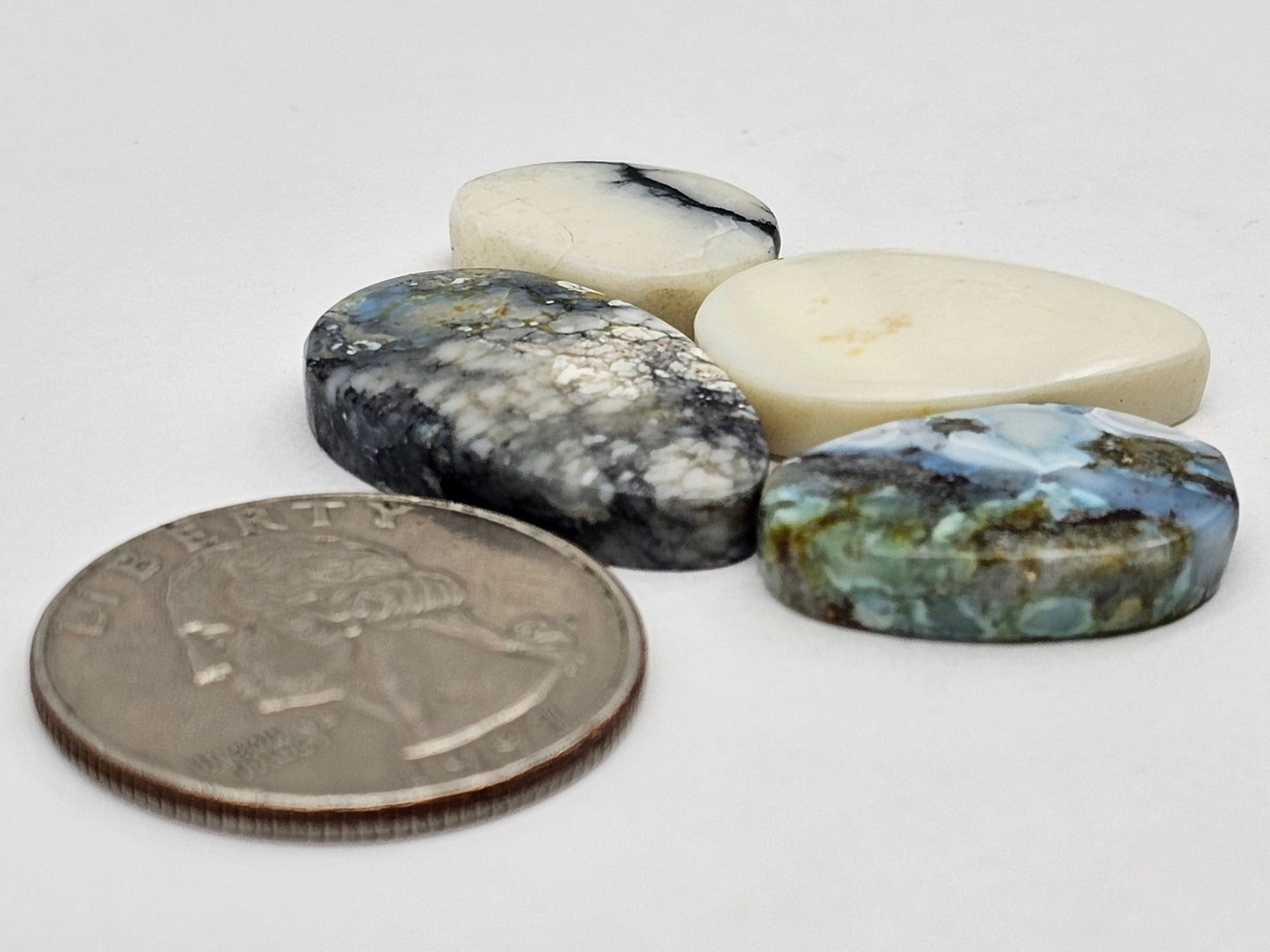 Dark moon variscite lot