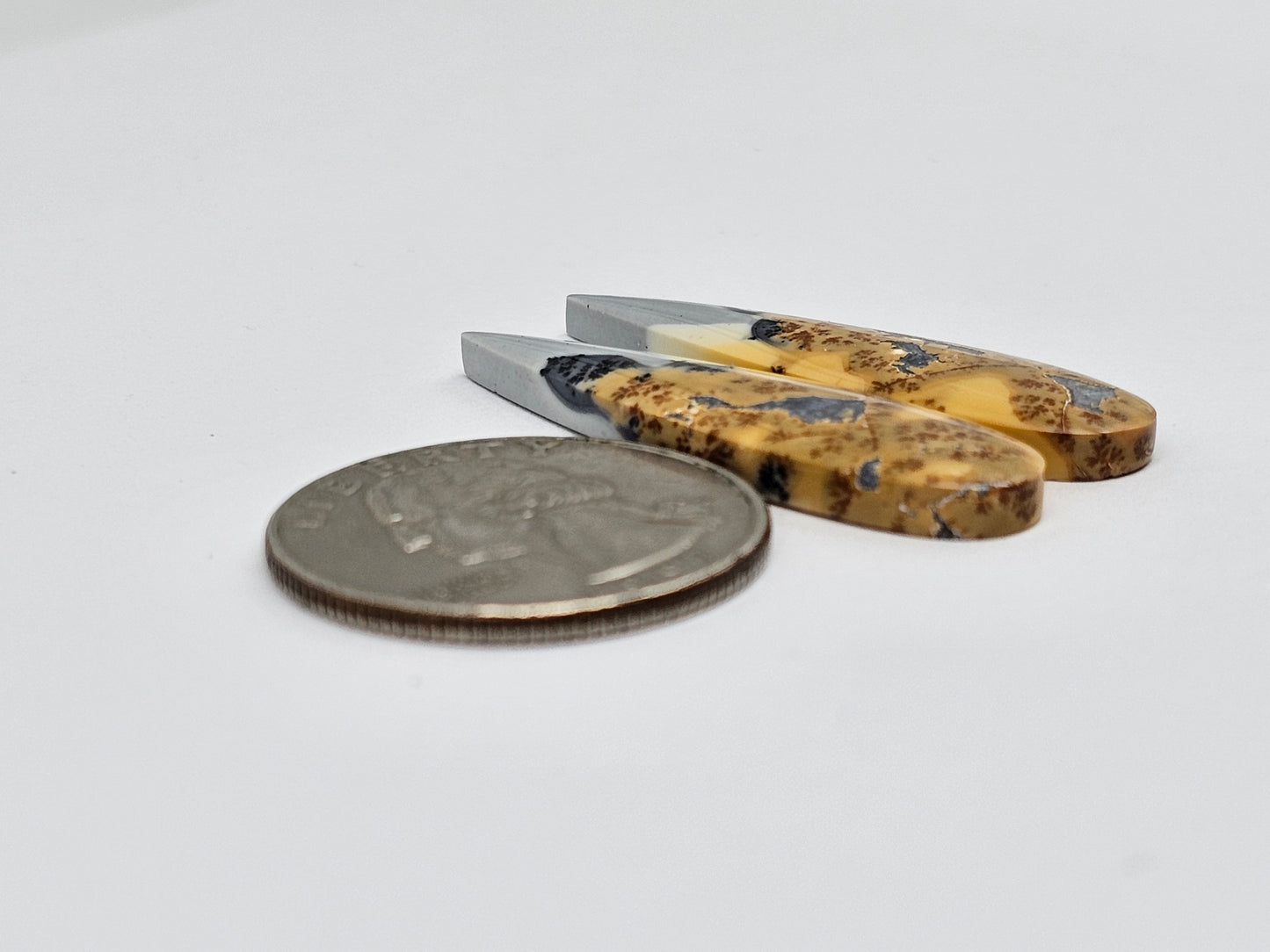 Maligano Jasper Cabochon Pair