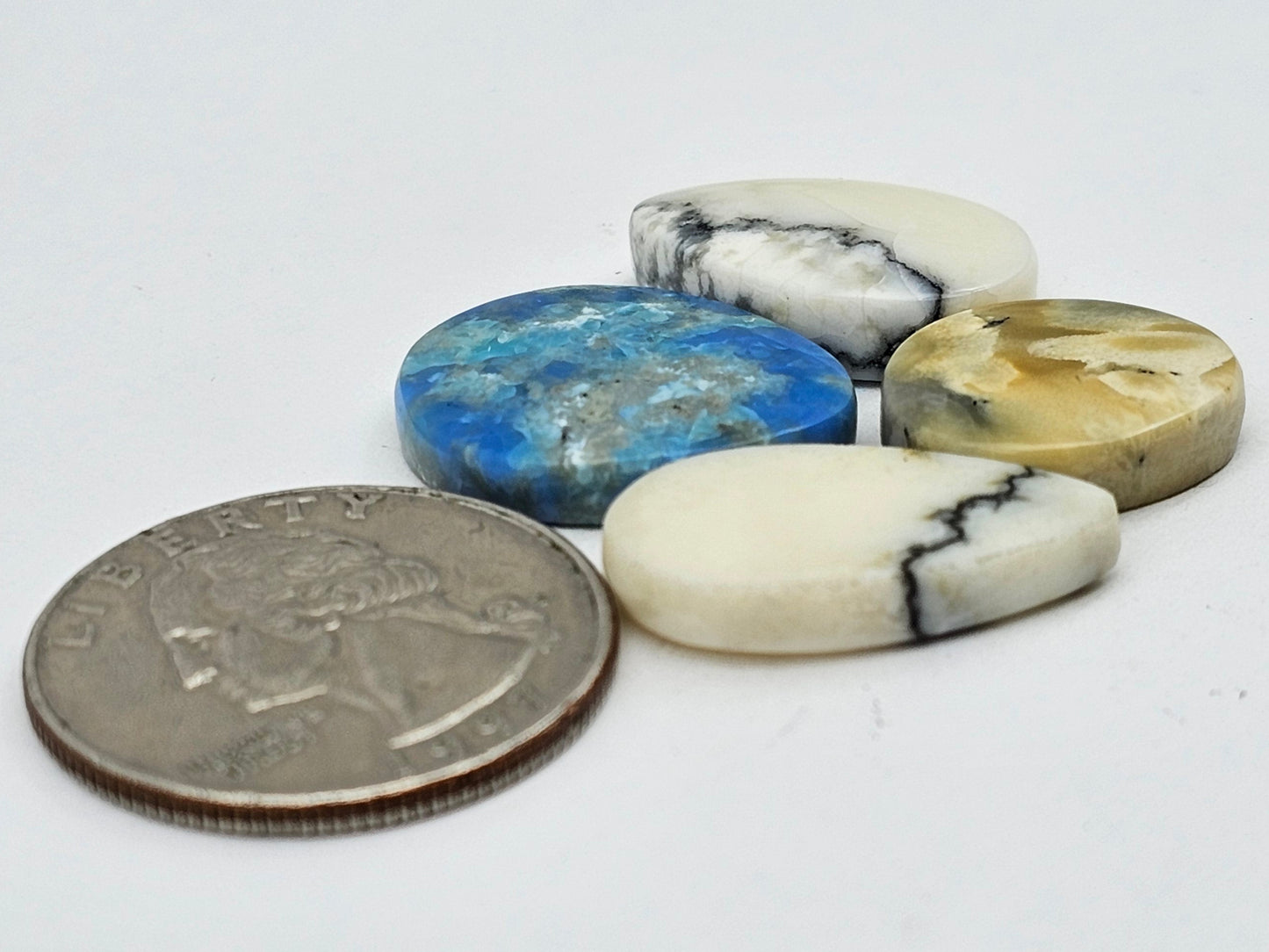 Dark moon variscite lot