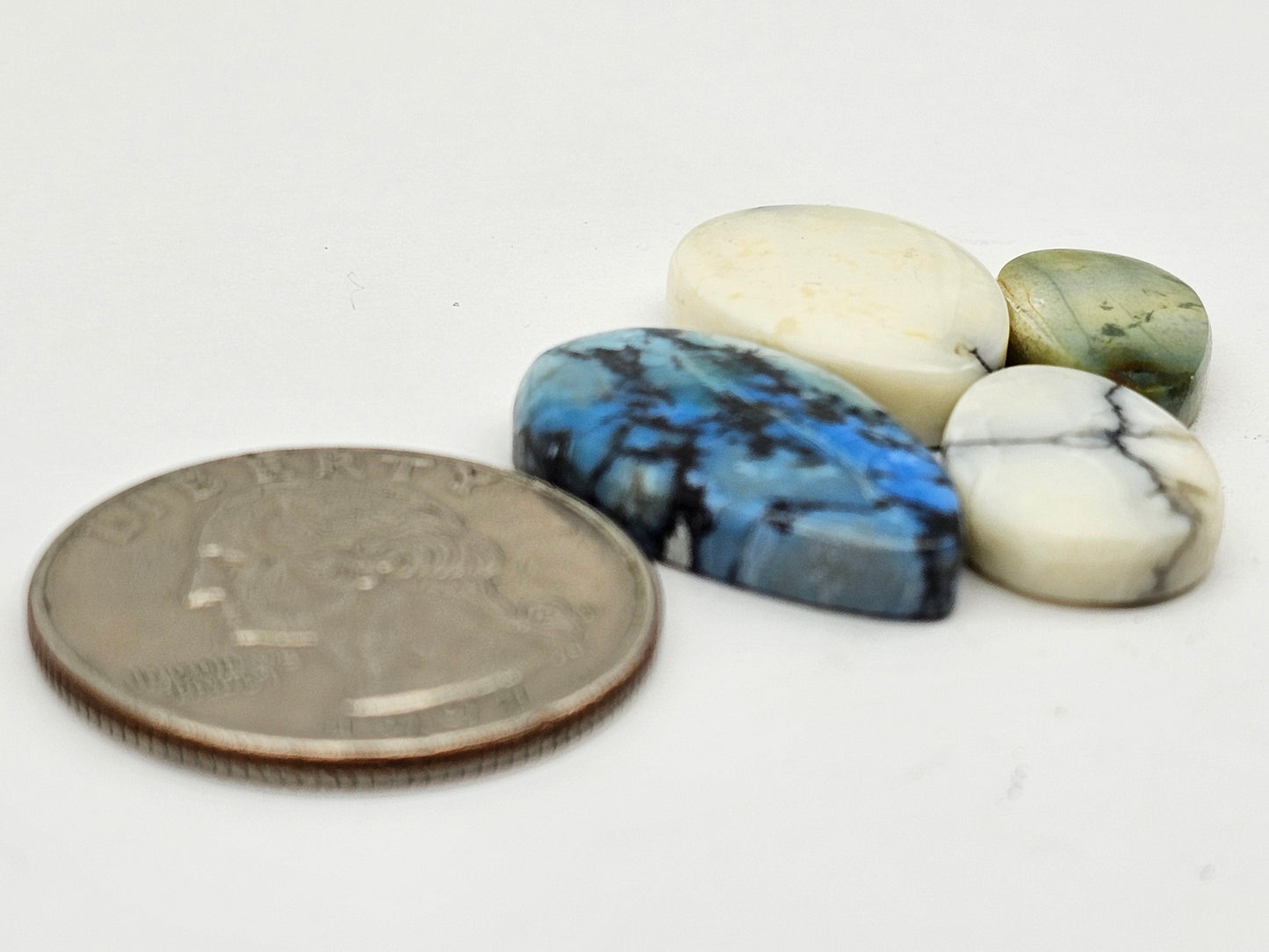 Dark moon variscite lot