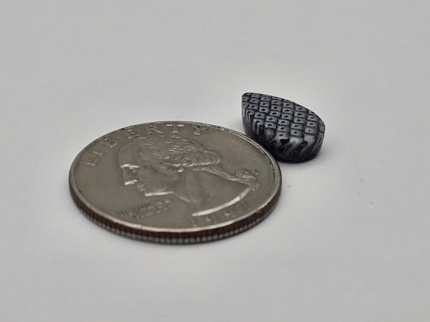 Snake skin agate cabochon