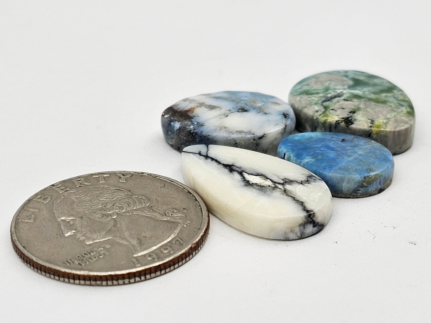 Dark moon variscite lot