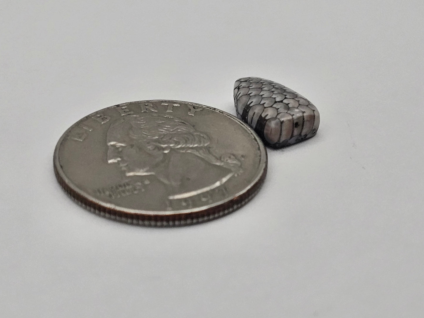 Snake skin agate cabochon