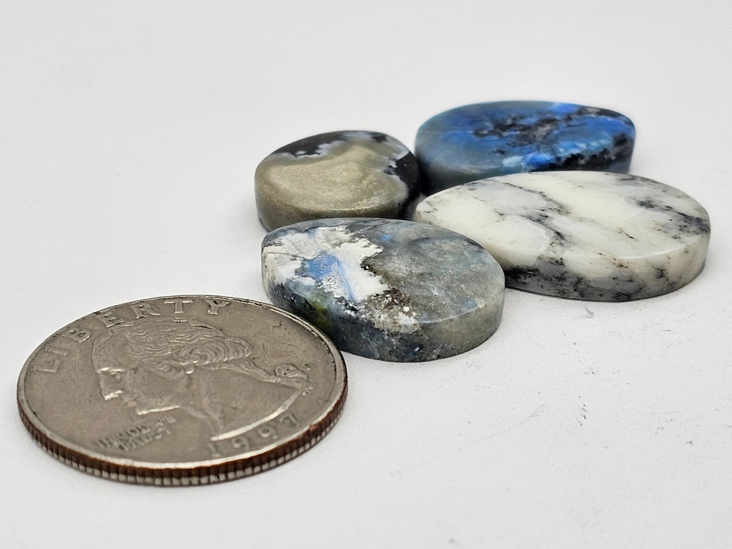 Dark moon variscite lot