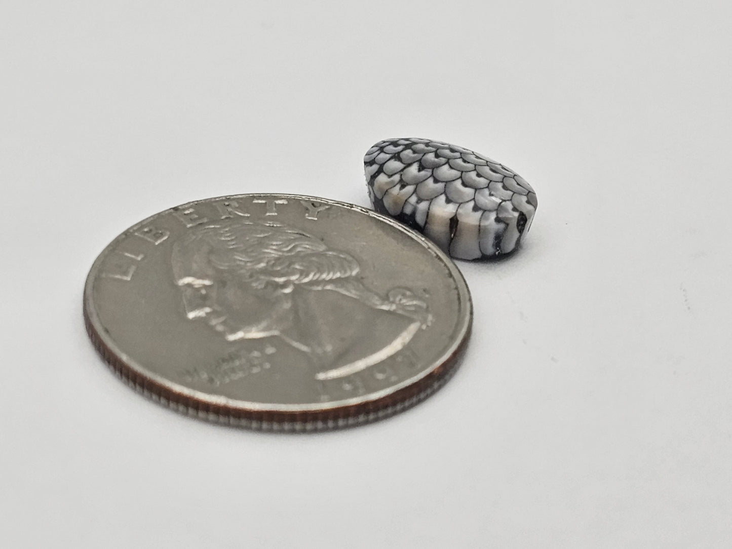 Snake skin agate cabochon