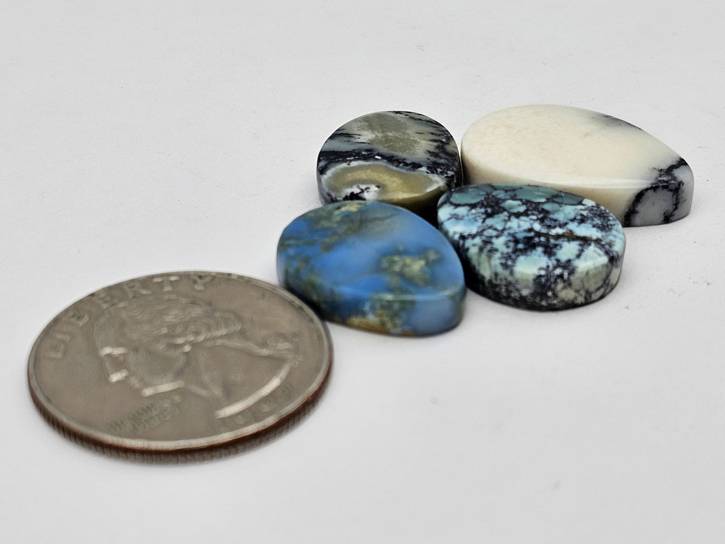 Dark moon variscite lot