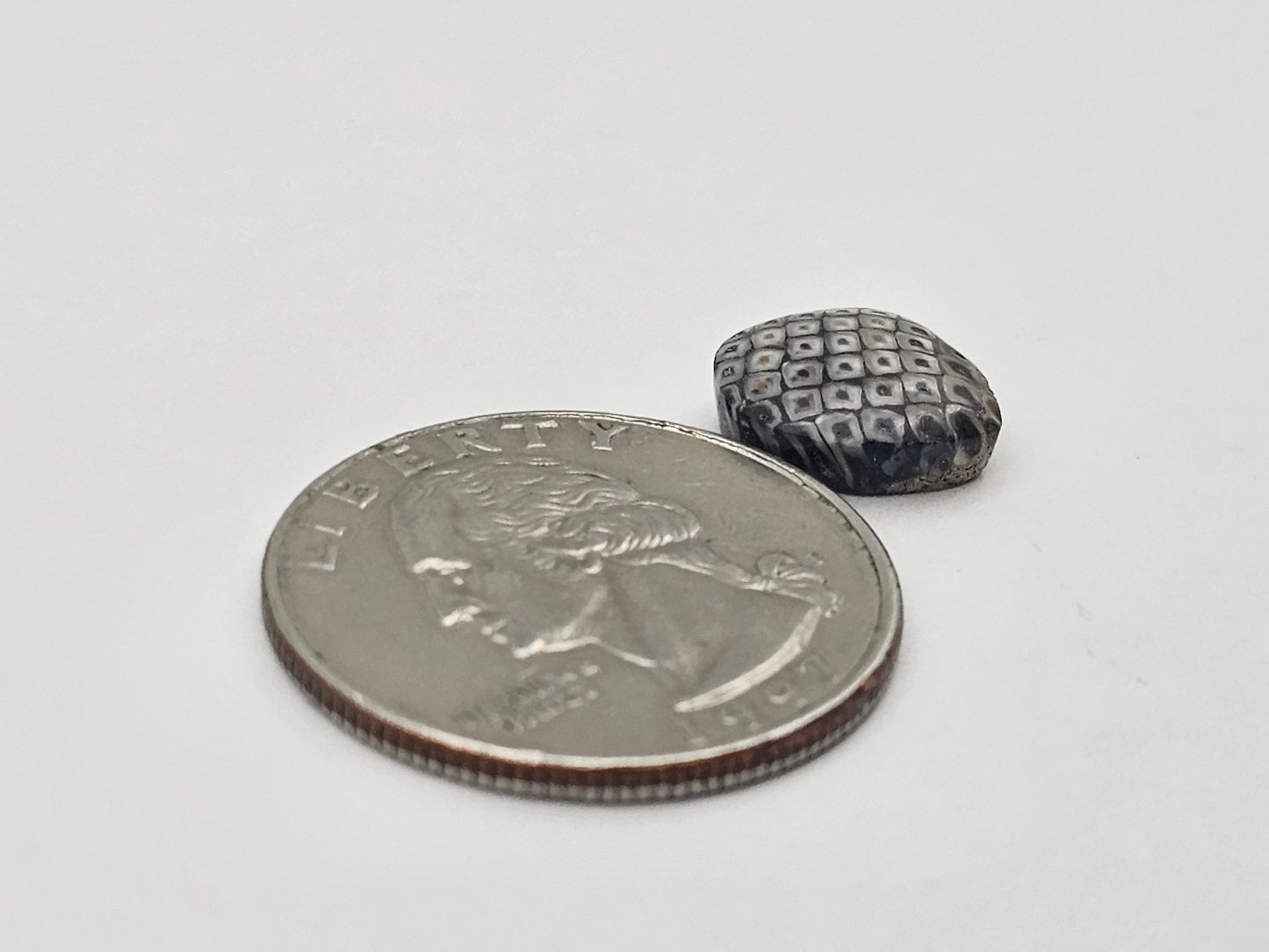 Snake skin agate cabochon