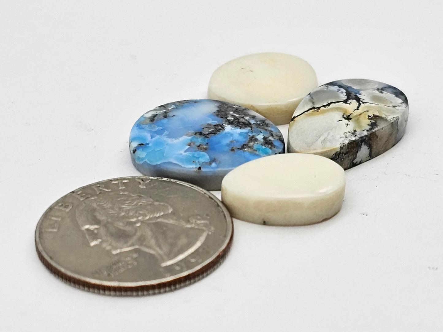 Dark moon variscite lot