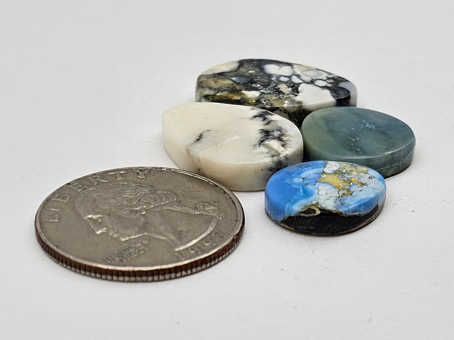 Dark moon variscite lot