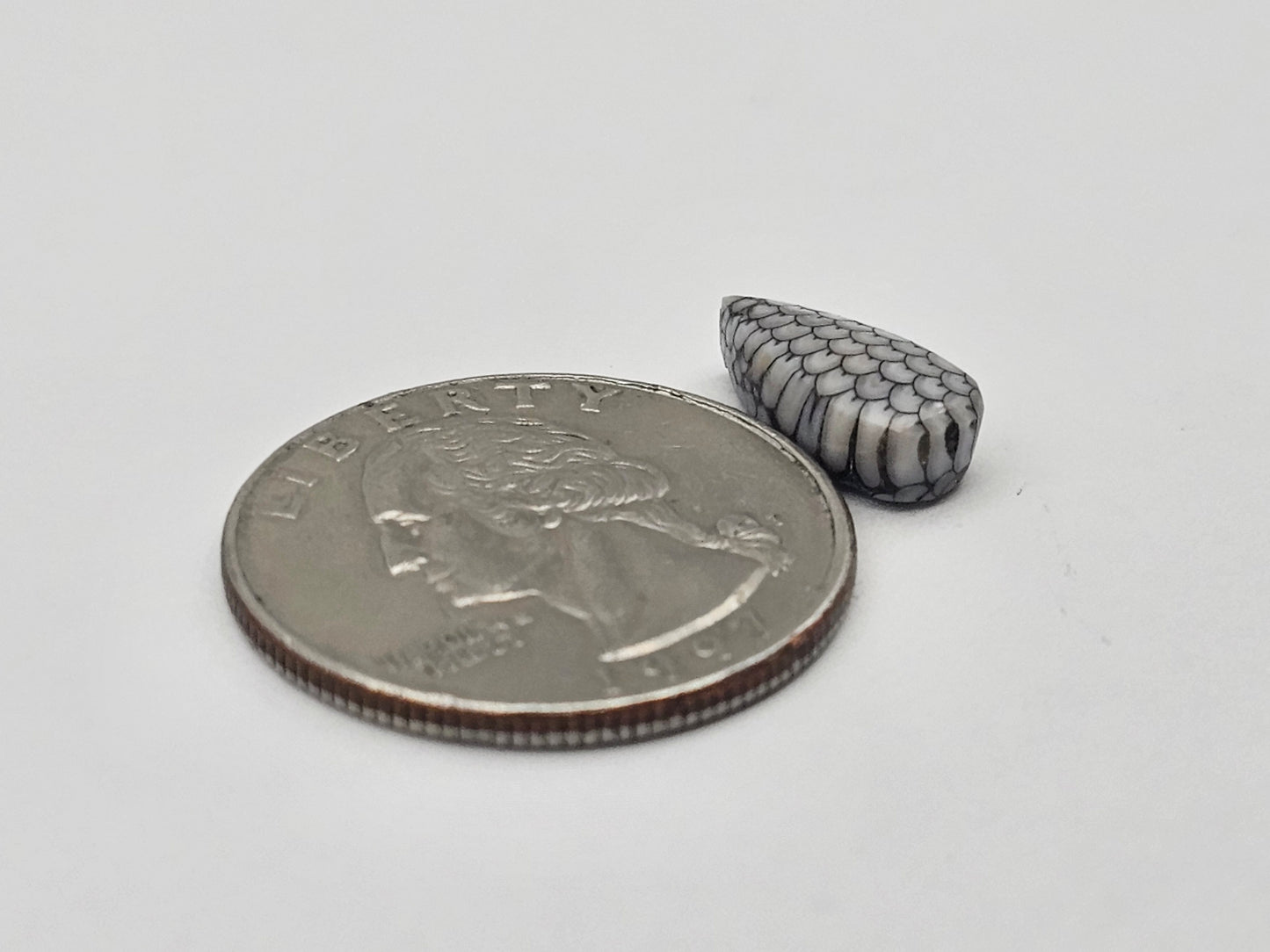 Snake skin agate cabochon