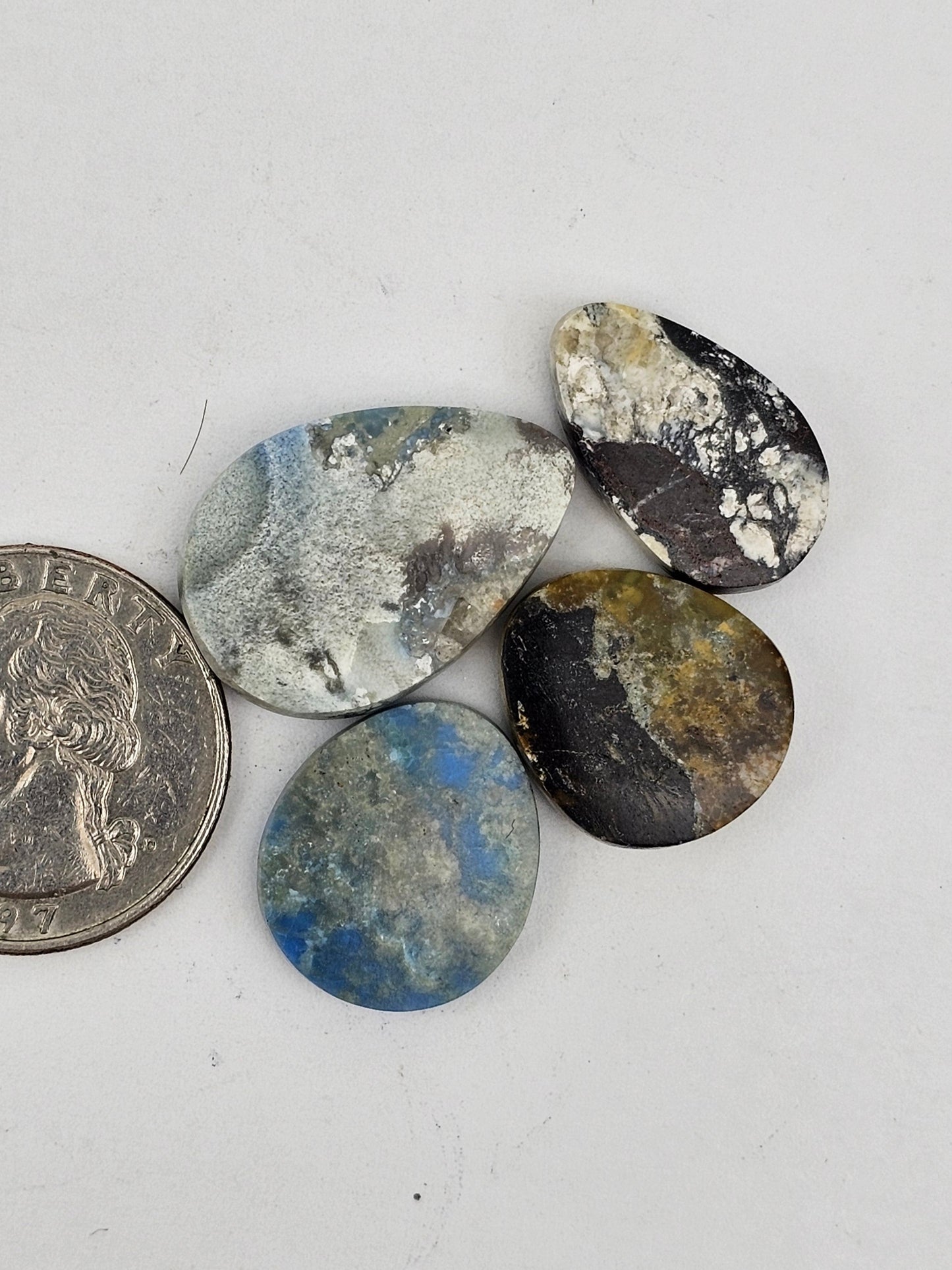 Dark moon variscite lot