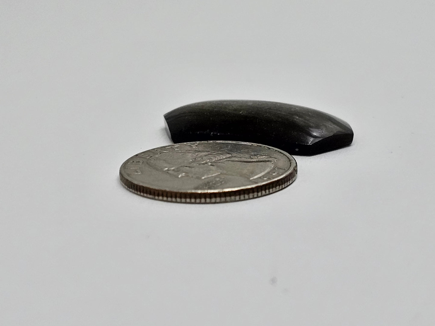 Golden Obsidian Long Diamond Cabochon