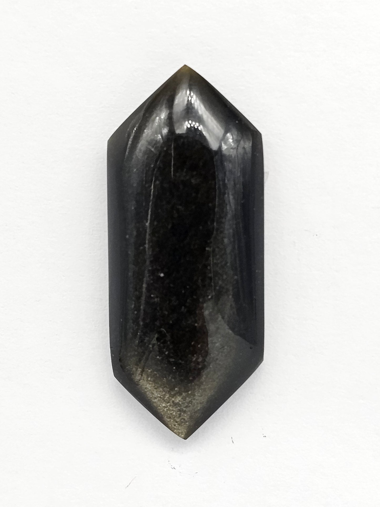 Golden Obsidian Long Diamond Cabochon