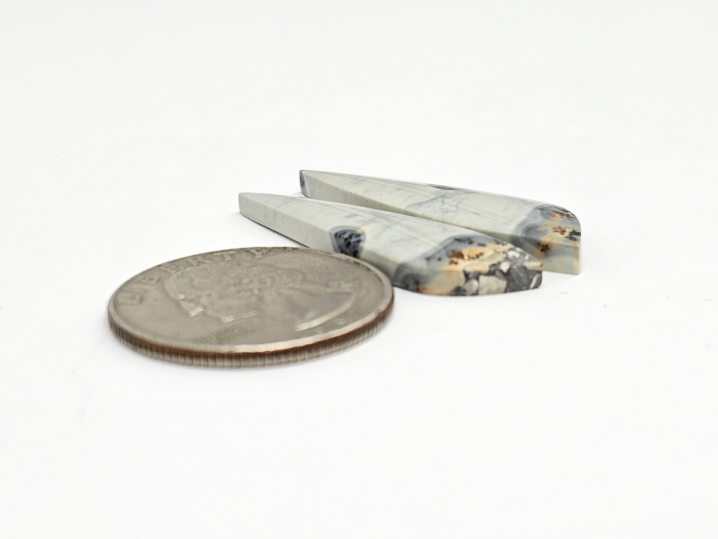 Maligano Jasper Cabochon Pair