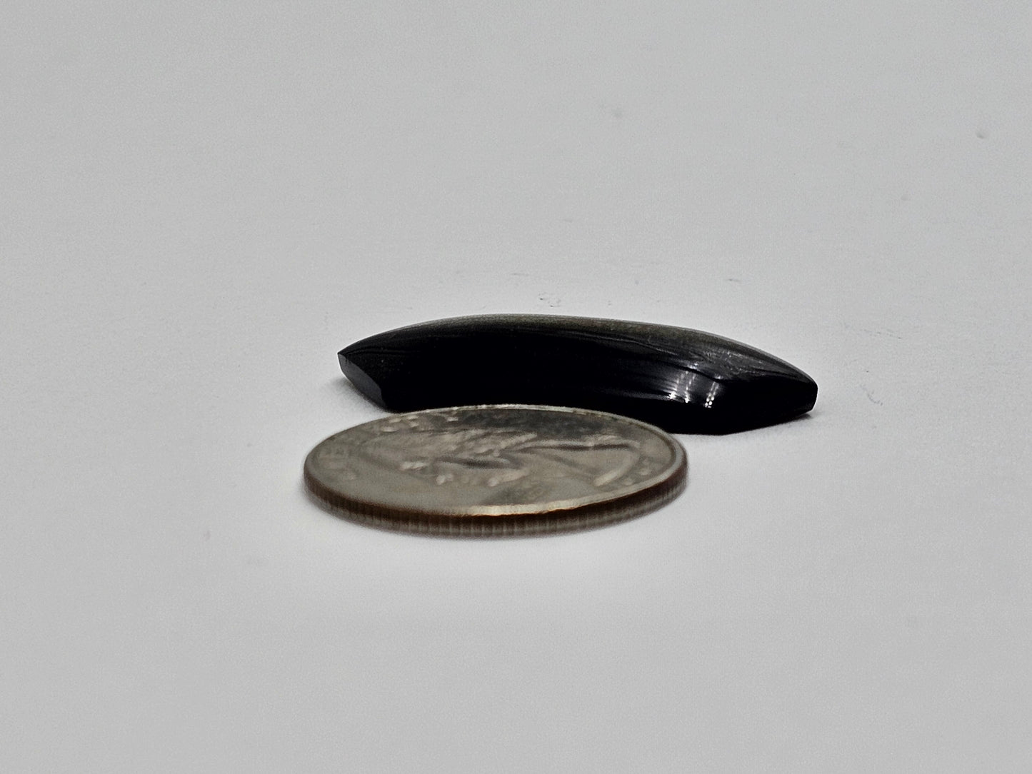 Golden Obsidian Long Diamond Cabochon