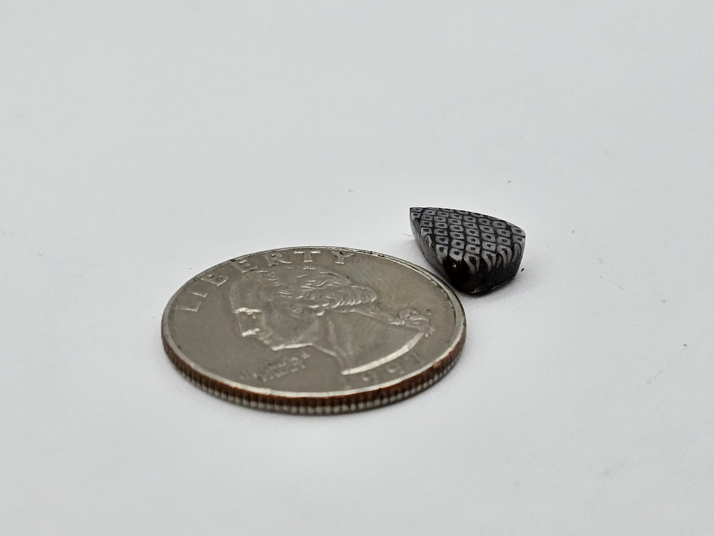 Snake skin agate cabochon