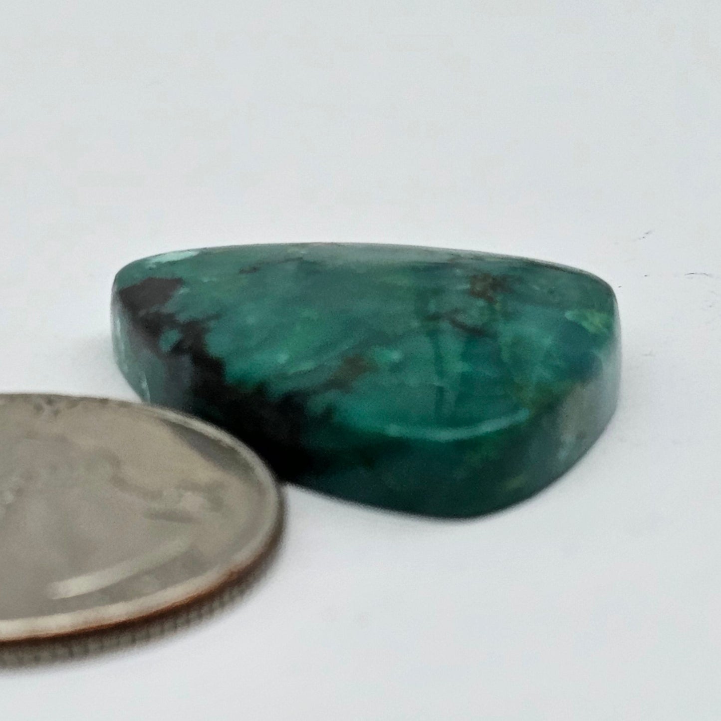 Cloud Mountain Turquoise Cabochon Large