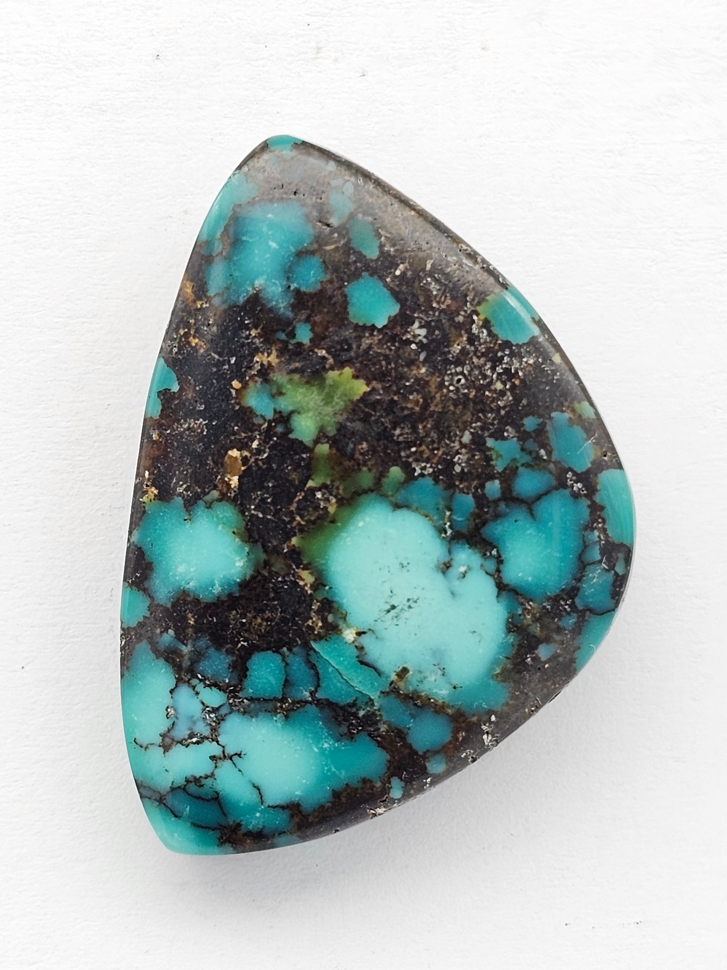 Cloud Mountain Turquoise Cabochon Large