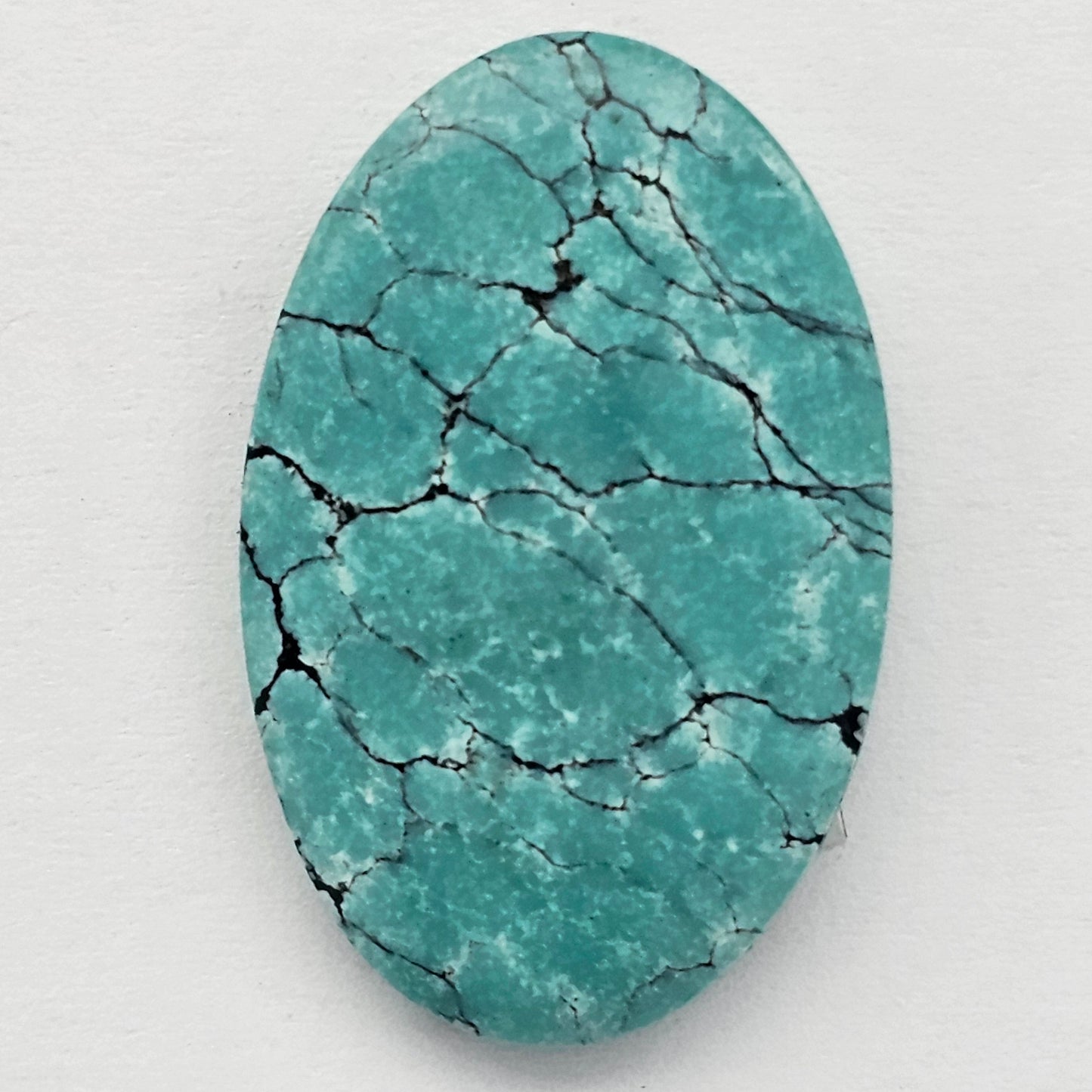Cloud Mountain Turquoise Cabochon Large