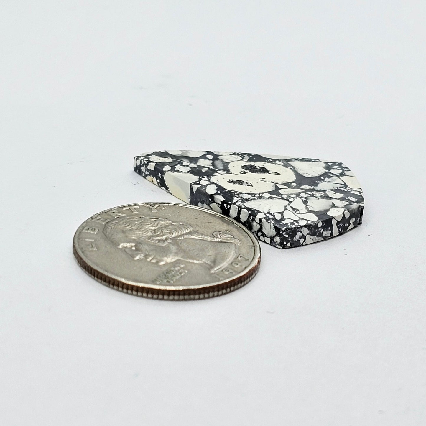 Maligano Jasper cabochon pair