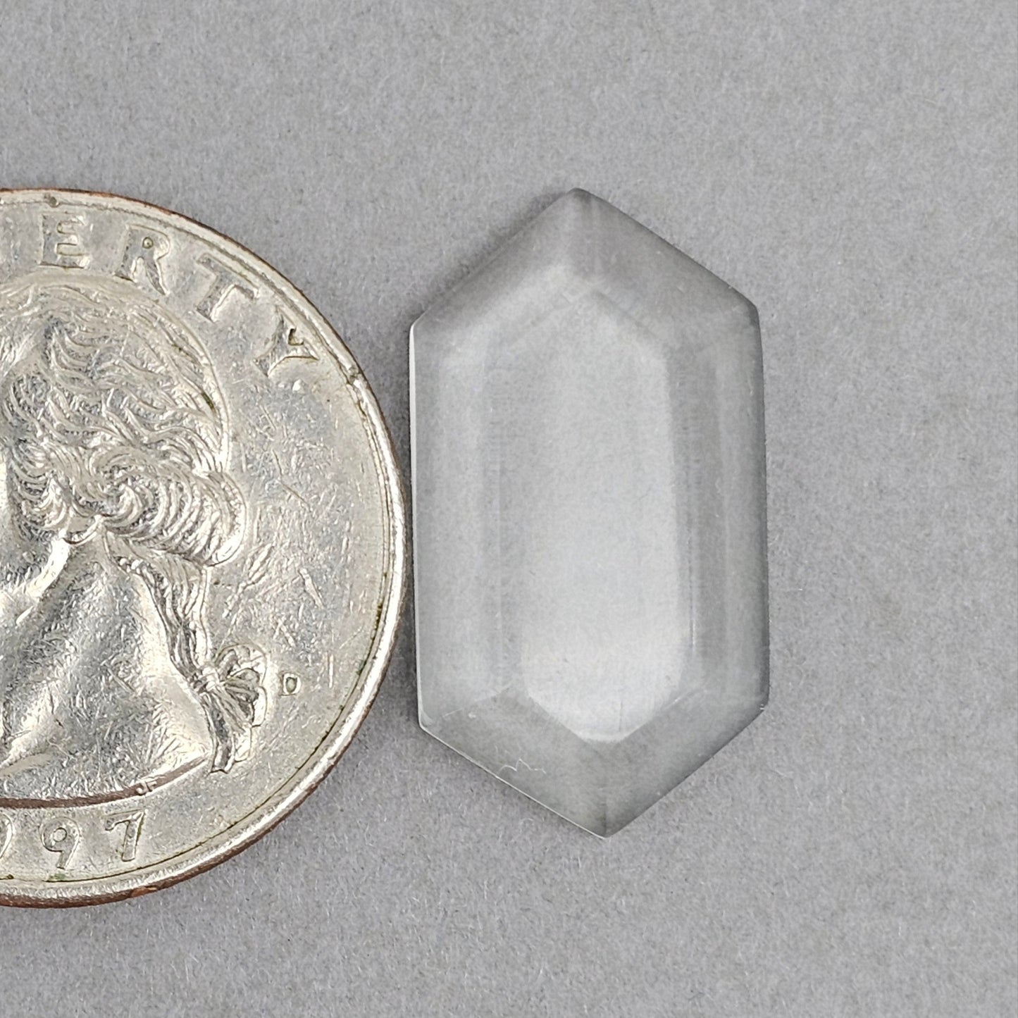 Quartz Geometric cabochon