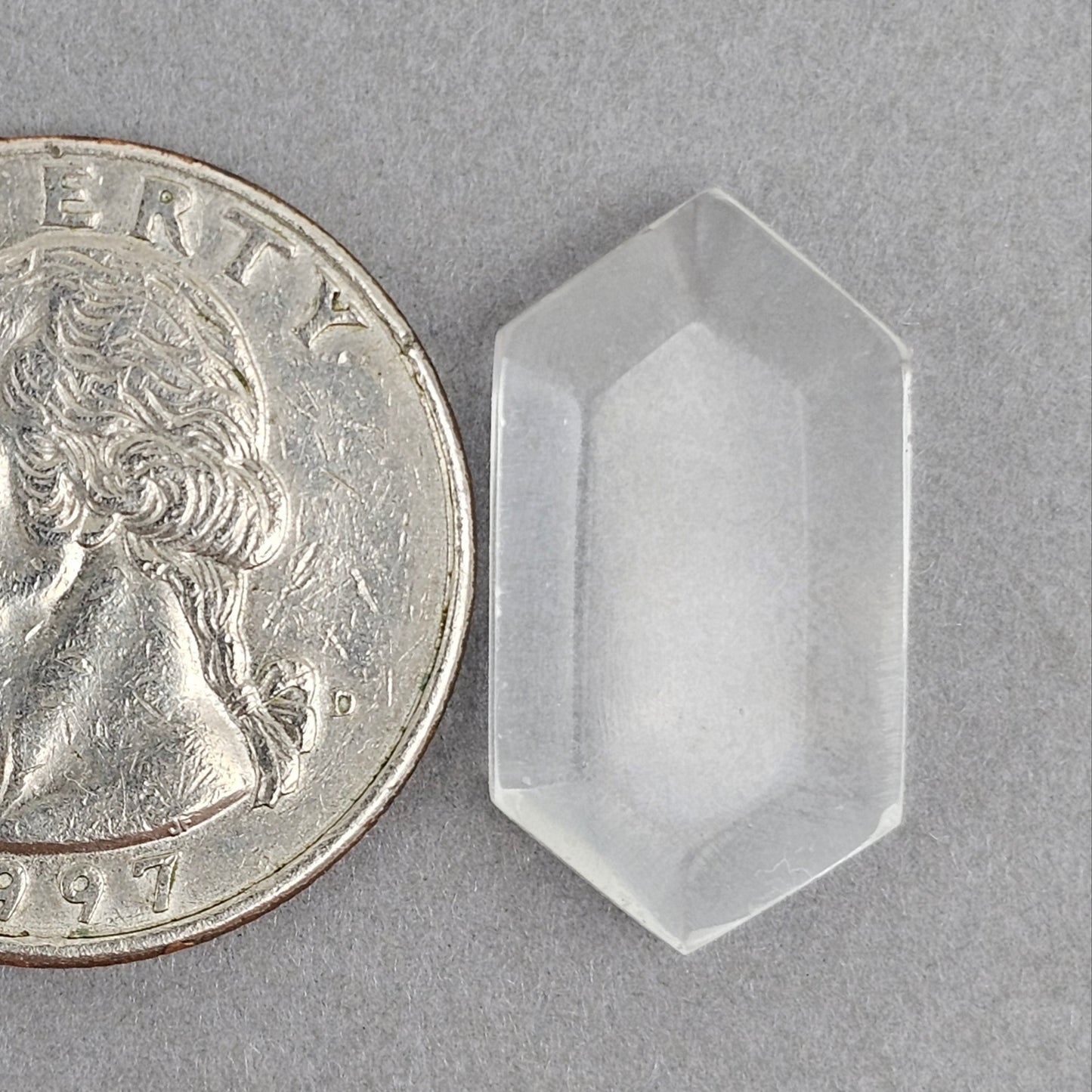Quartz Geometric cabochon