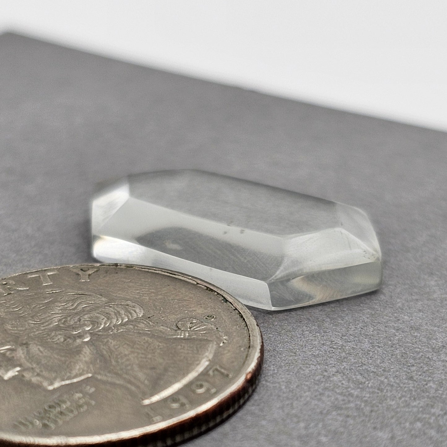 Quartz Geometric cabochon