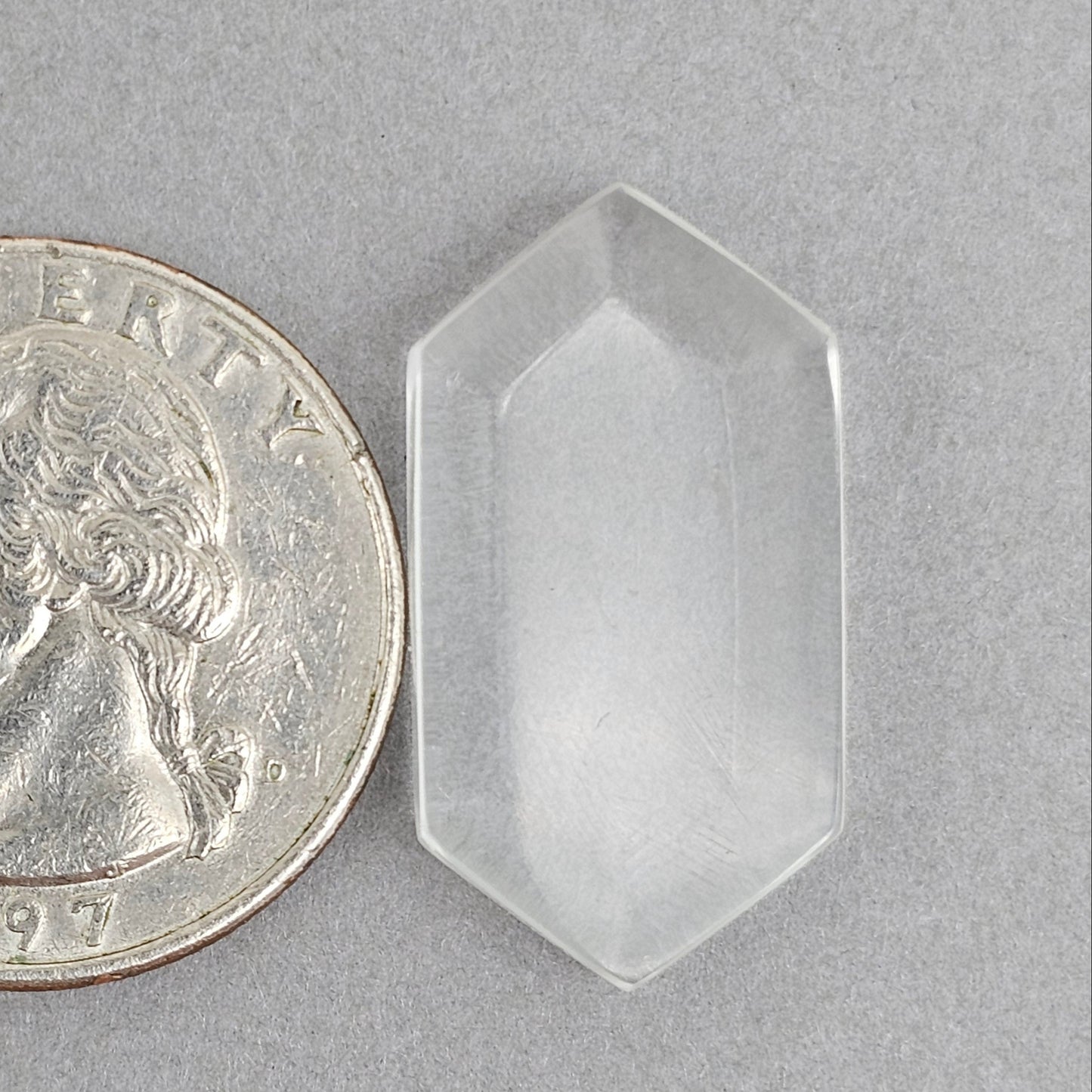 Quartz Geometric cabochon