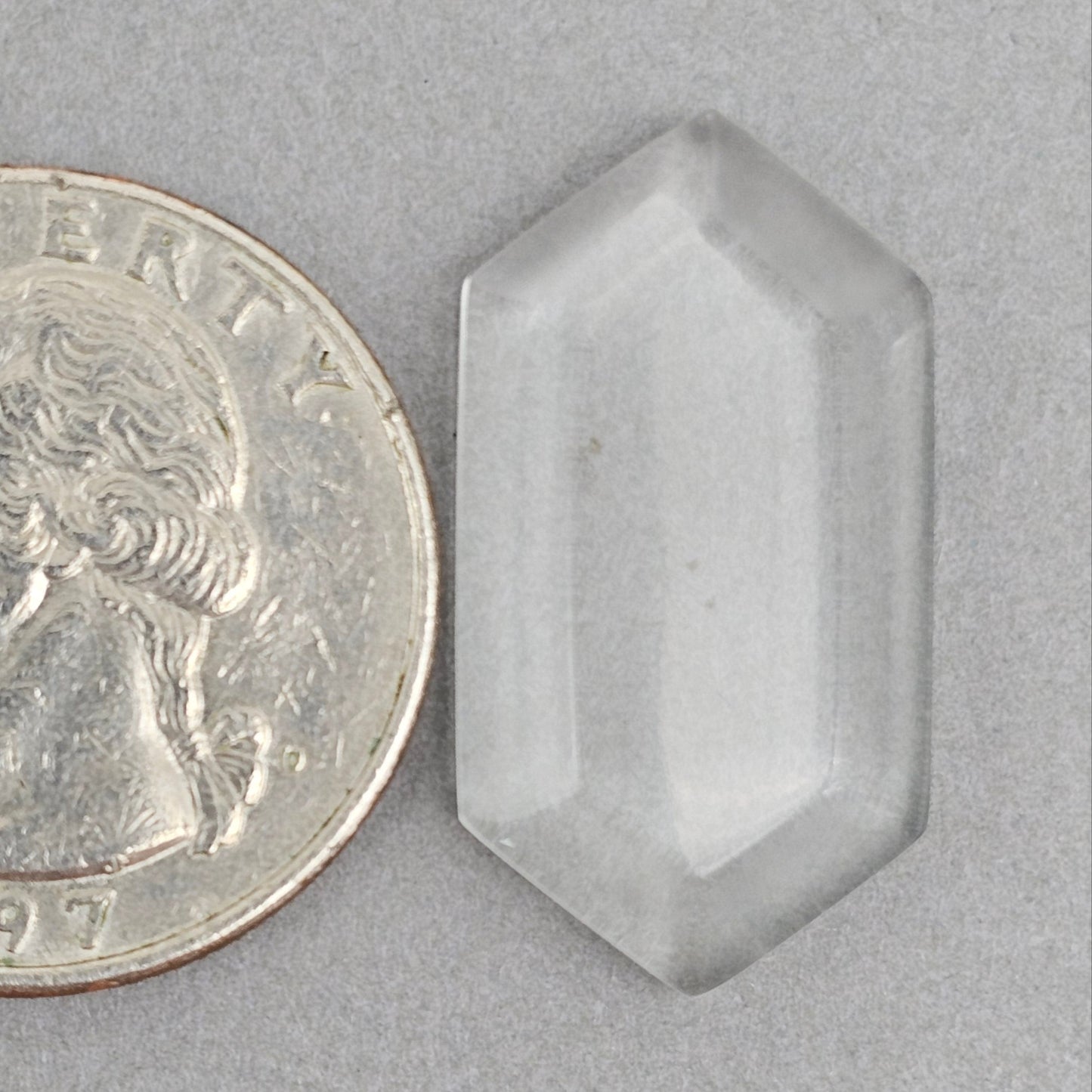Quartz Geometric cabochon