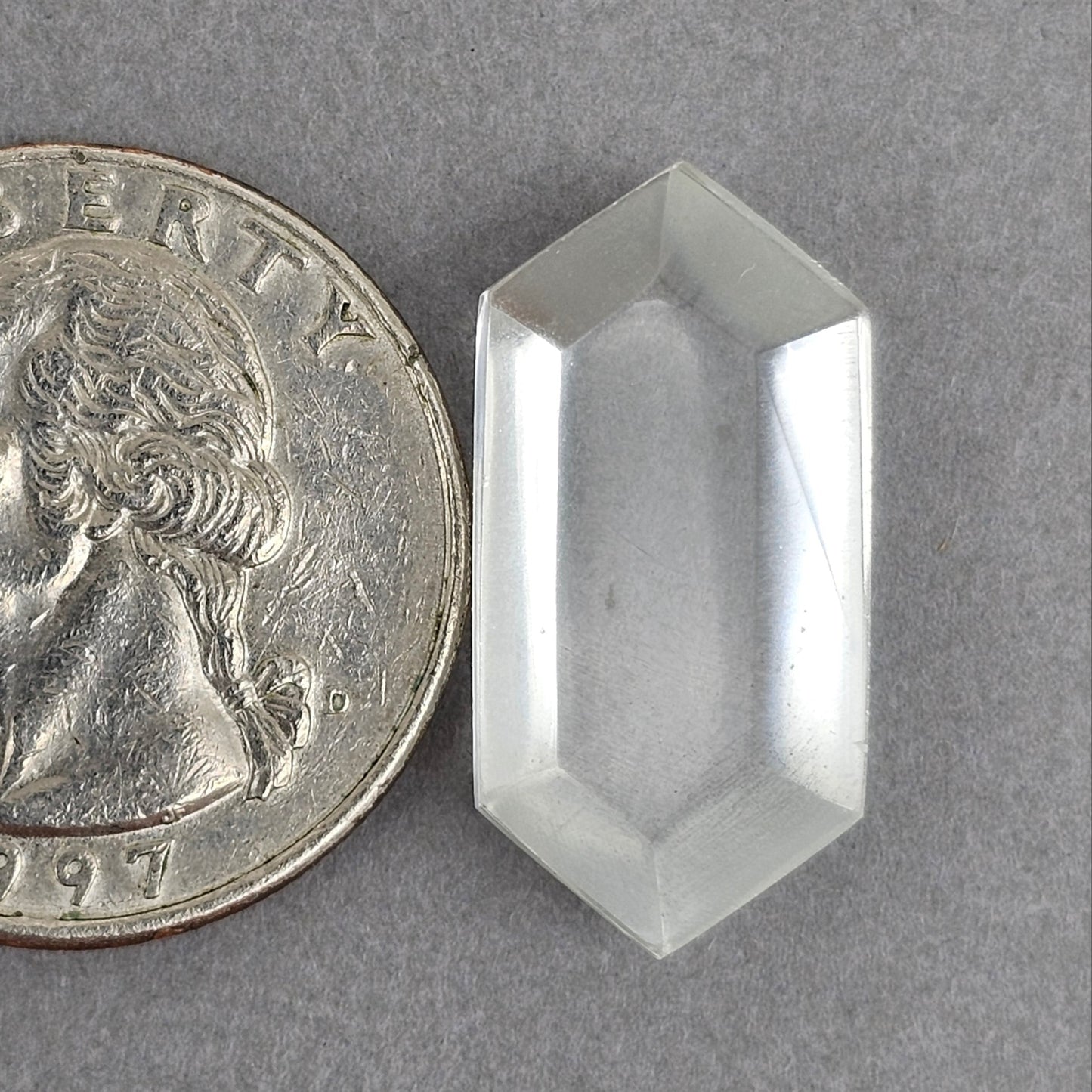 Quartz Geometric cabochon
