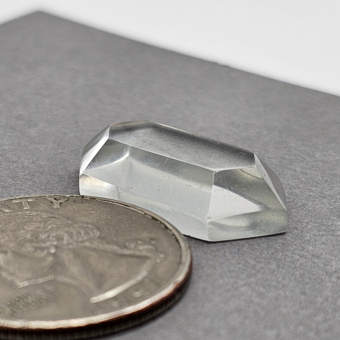 Quartz Geometric cabochon