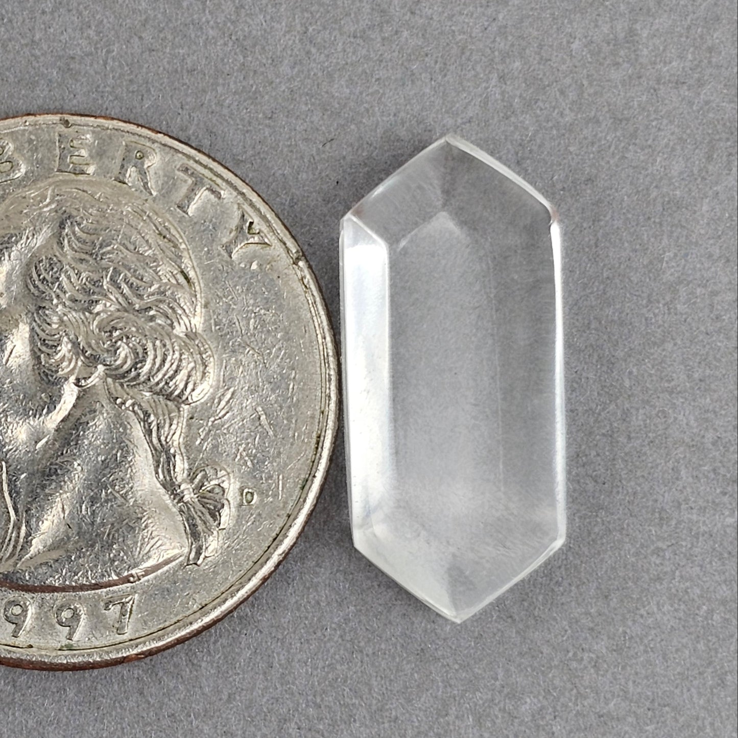 Quartz Geometric cabochon