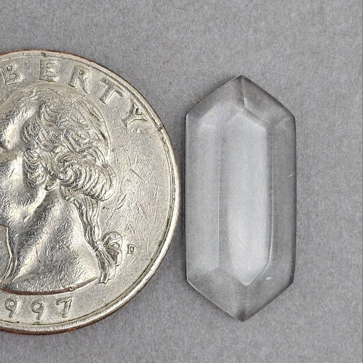 Quartz Geometric cabochon