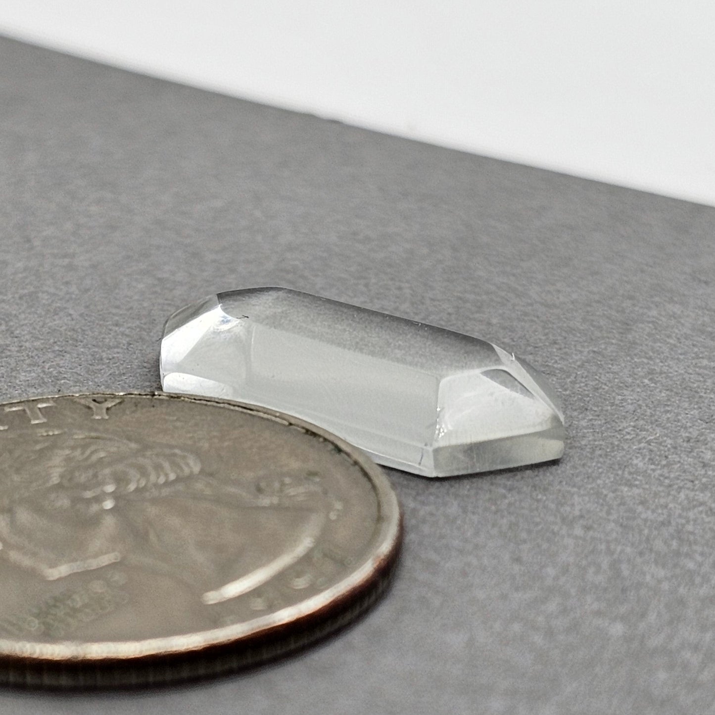 Quartz Geometric cabochon