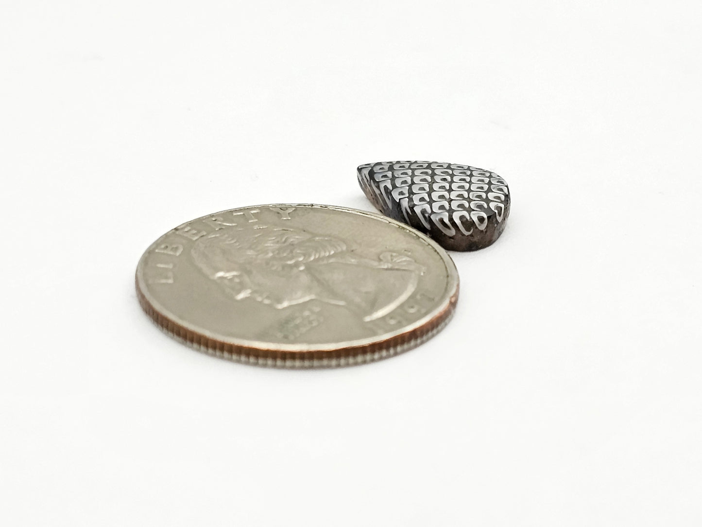Snake skin agate cabochon