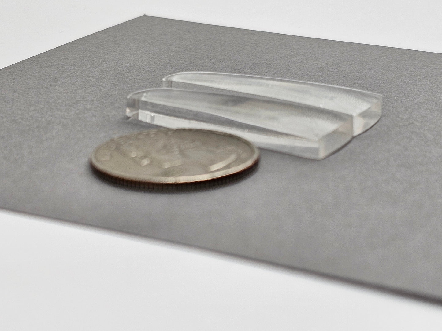 Quartz Geometric Cabochon Pair